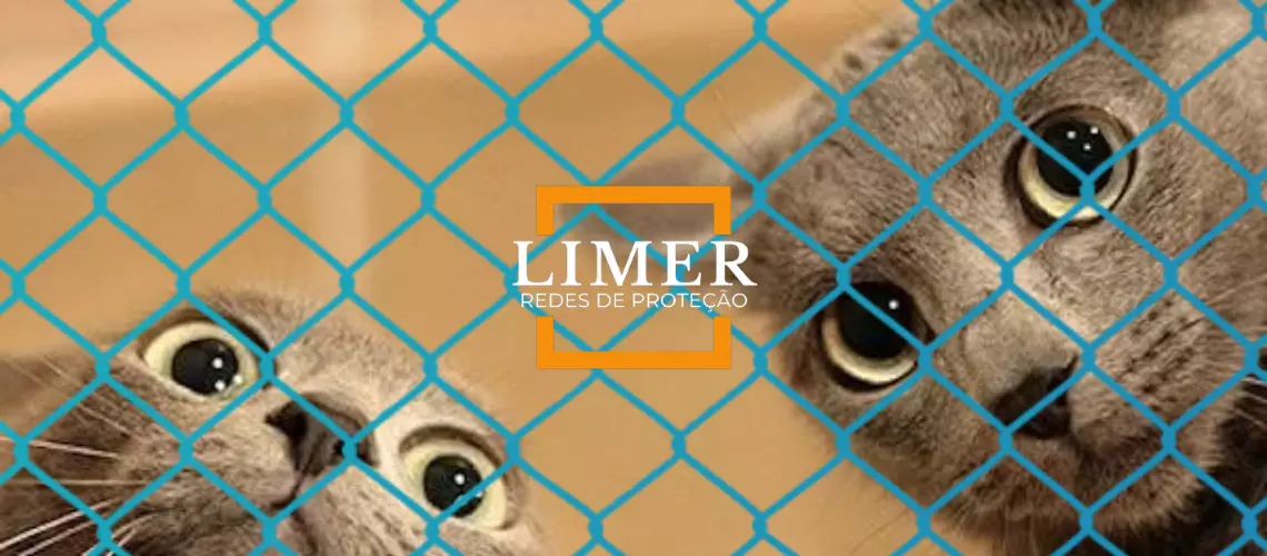 Tela para gato em Limeira - Limer Redes - Telas e Redes de Proteção em Limeira