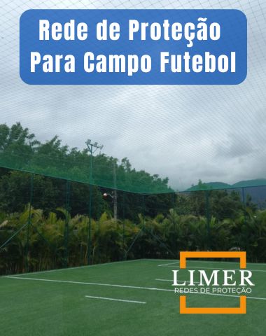 Rede de Proteção Para Campo Futebol