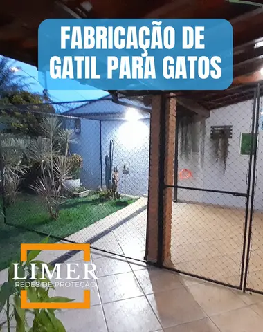 Fabricação de gatil sob medida