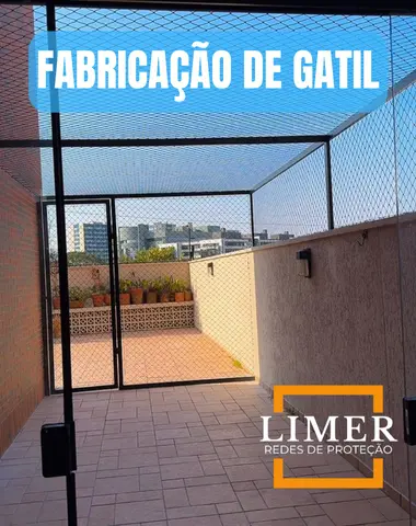 Gatil sob medida LIMER REDES - Tela Para Gato