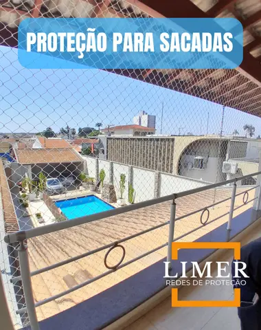 Proteção para sacadas - LIMER REDES