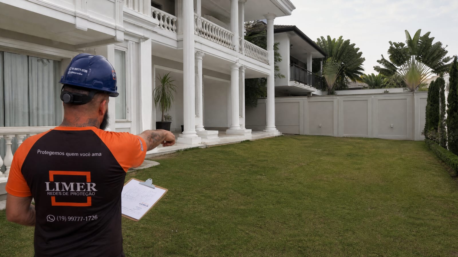 Golf lounge residencial integrado ao driving range privativo